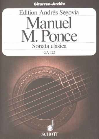 PONCE Manuel (1882-1948 Mexico)<br><br>Sonata classica (Hommage � Sor)